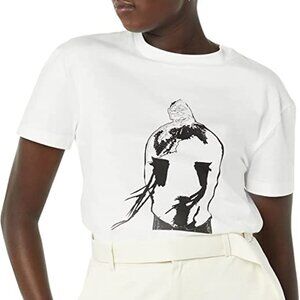 New maison blanche Printed T, White, 3